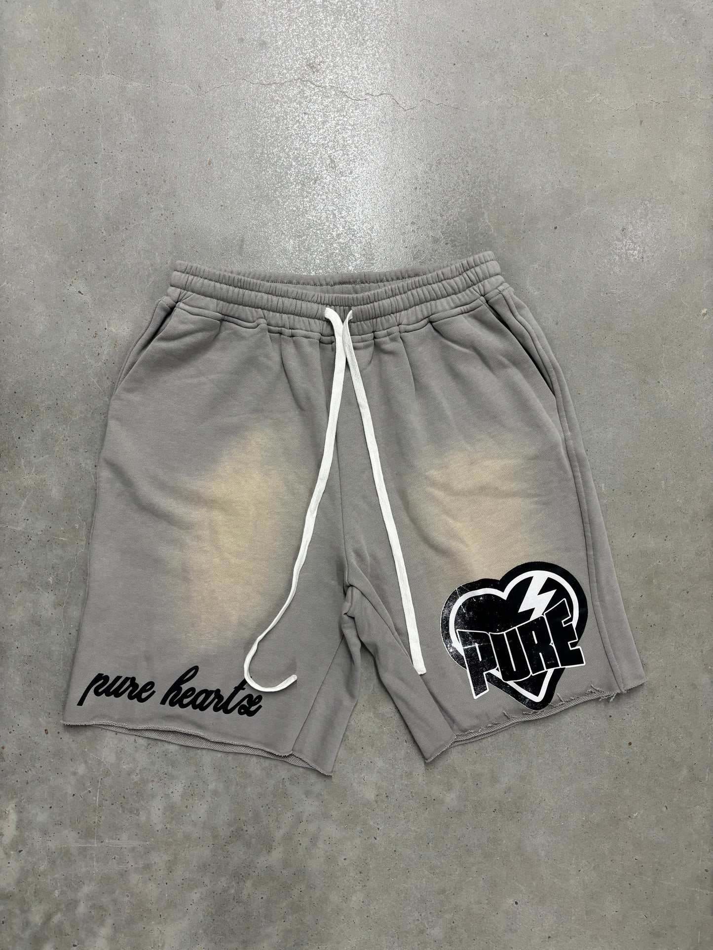 Acid Wash Shorts